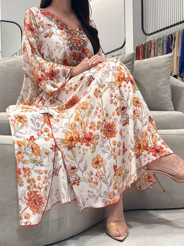 Pure Silk M5awar embroidery